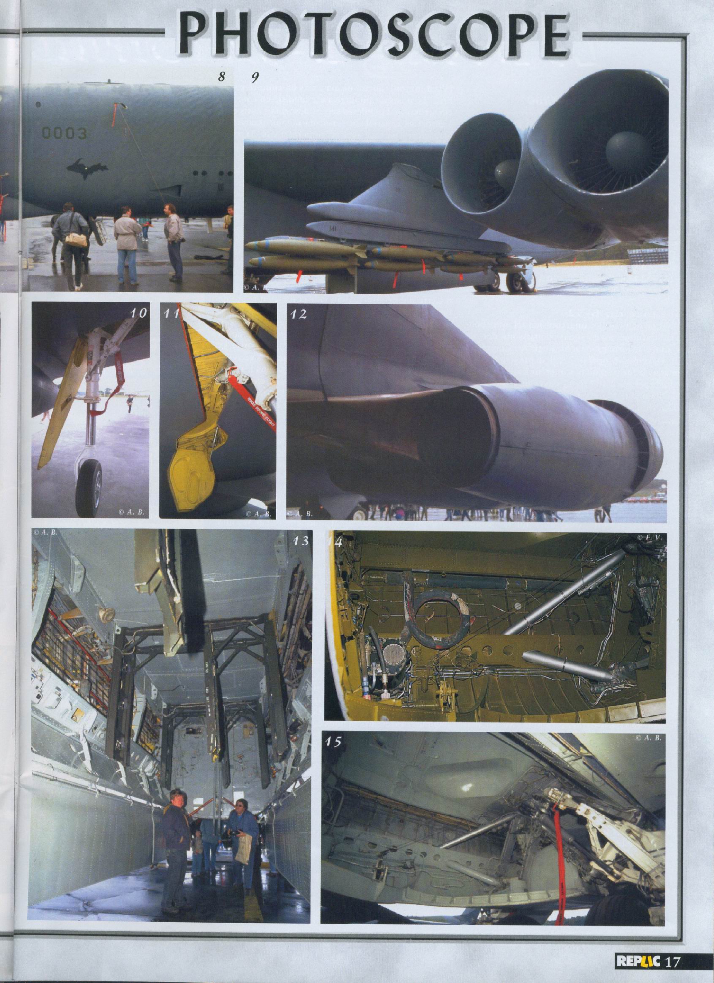 Replic 143 - I-15, B-52, F-8 Crusader